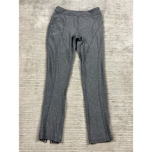 Reactivate Leggings Womens Medium Gray Athletic Pull On Ankle Zip Pocket Back